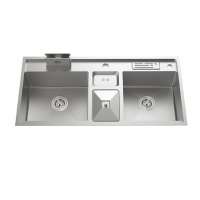 SUS 304 Hight Quality hand-made stainless steel kitchen sink 1932R