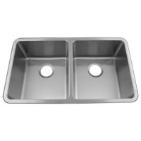 Big double bowl stainless steel 304 kitchen square sink