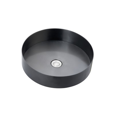 Brushed new model handmade bathroom stainless steel wash basin