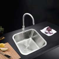 Bathroom prefab houses Restaurant Hotel 304 Stainless Steel Kitchen sink wash basin for kitchen restaurant