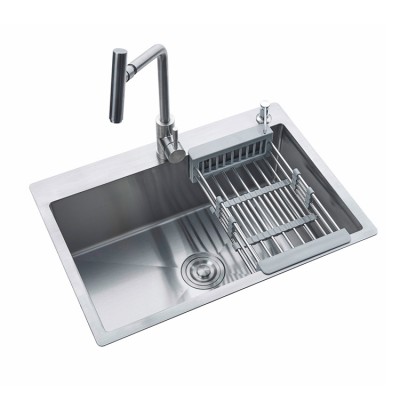 single bowl square stainless steel white large commercial basin mini kitchen sink handmade