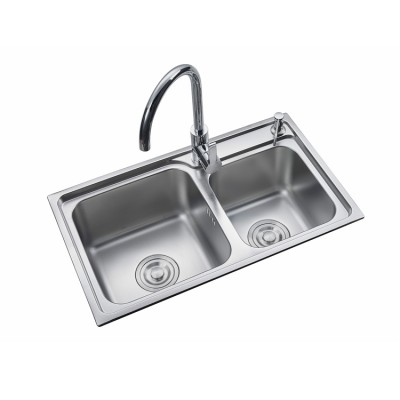 china design wholesale cheap price apartment size european double bowl kitchen sink