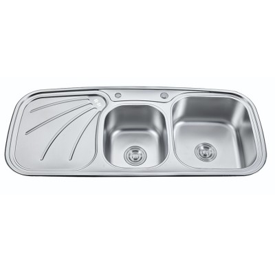 High quality hand wash basin types of double kitchen sinks deep