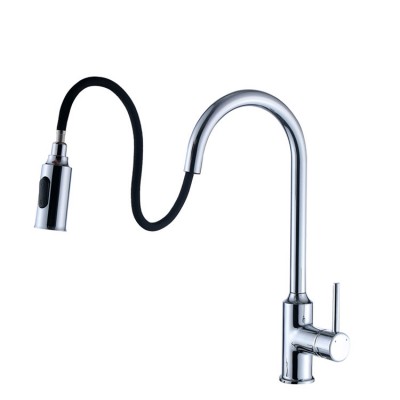 New style single handle hot cold water pull out tap sensor water taps kitchen faucet