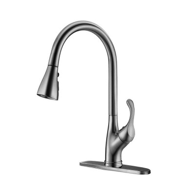 Standard single handle brass bathroom hot water new faucet